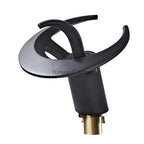 Modern bath shower mixer tap waterfall spout main view
