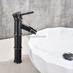 Black bath shower mixer tap deck mounted design additional view