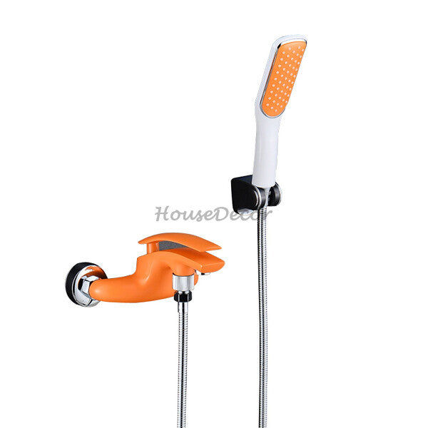 Modern bath shower mixer tap wall mounted design main view