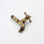 Antique Brass utility faucet detailed product view detail view