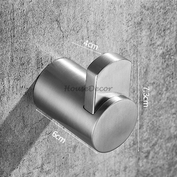 Modern Stainless Steel robe hook detailed product view additional view