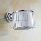 Modern Ceramic toilet paper holder detailed product view detail view