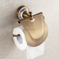 Modern Ceramic toilet paper holder detailed product view main view