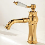Gold Brass bath shower mixer tap detailed product view main view