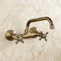 Modern kitchen sink mixer tap swivel spout main view