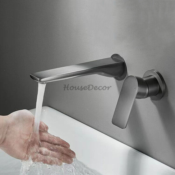 Modern bath shower mixer tap wall mounted design main view