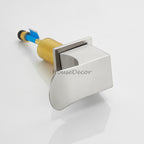 Modern bath shower mixer tap waterfall spout additional view