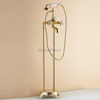Modern bath shower mixer tap handheld shower set main view