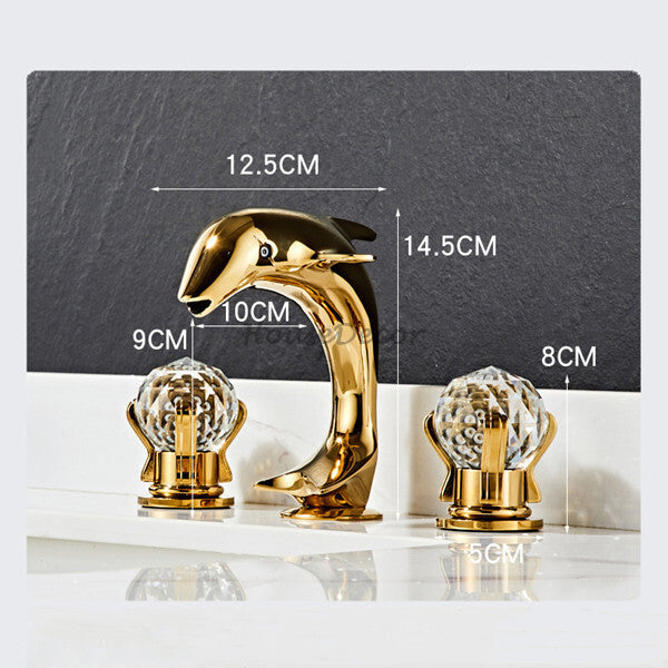Modern bath shower mixer tap 3 hole installation additional view