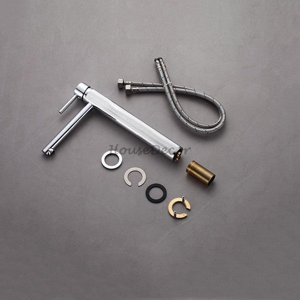 Brass bath shower mixer tap single lever control additional view
