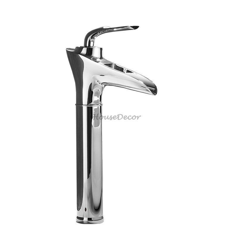 Antique Brass bath shower mixer tap waterfall spout additional view