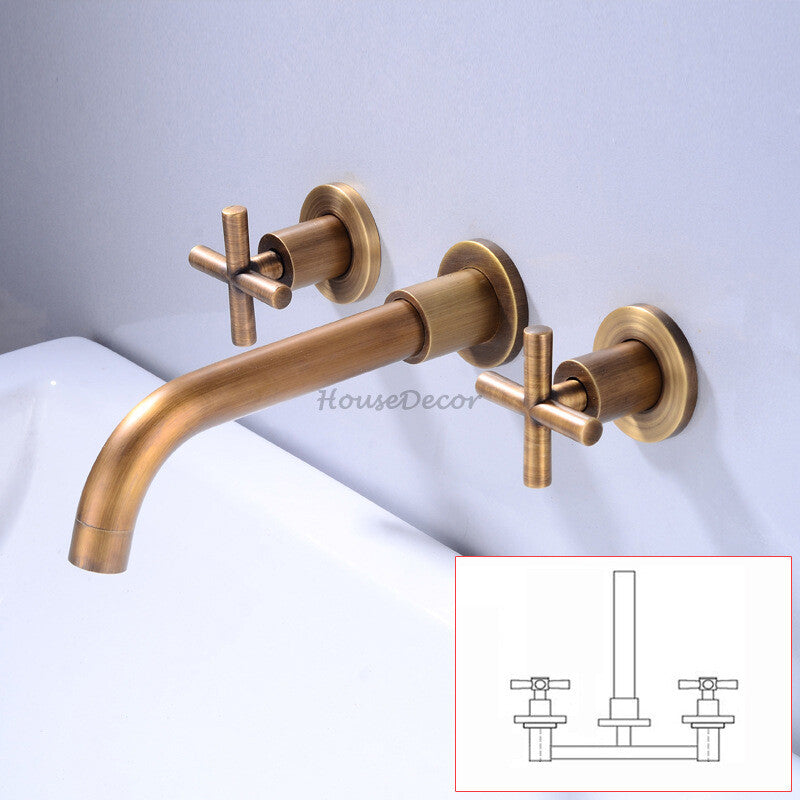 Modern bath shower mixer tap wall mounted design additional view