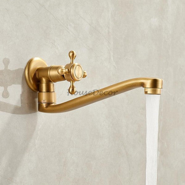 Modern utility faucet swivel spout additional view