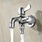 Chrome bath shower mixer tap detailed product view detail view