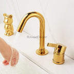 Modern bath shower mixer tap swivel spout additional view