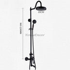 Black bath shower mixer tap detailed product view additional view