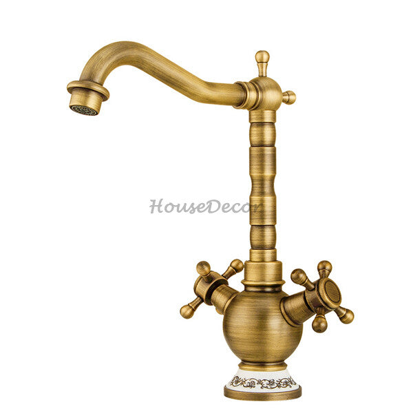 Modern kitchen sink mixer tap swivel spout additional view