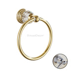 Modern towel ring wall mounted design main view