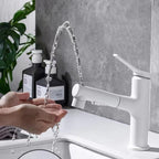 Modern kitchen sink mixer tap pull out spray additional view