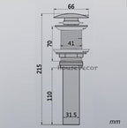 Gold basin waste detailed product view additional view