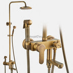 Modern bath shower mixer tap detailed product view main view