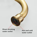 Modern bath shower mixer tap swivel spout additional view
