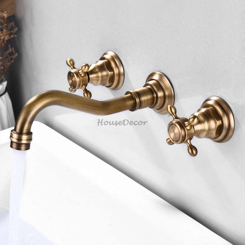 Modern bath shower mixer tap wall mounted design detail view