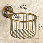 Modern toilet paper holder wall mounted design detail view
