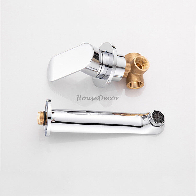 Modern bath shower mixer tap wall mounted design additional view