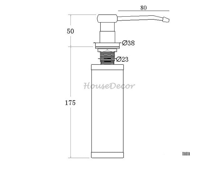 Brass Stainless Steel kitchen sink mixer tap detailed product view detail view