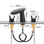 Modern bath shower mixer tap waterfall spout additional view