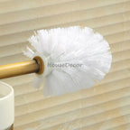 Antique Brass toilet brush holder detailed product view detail view