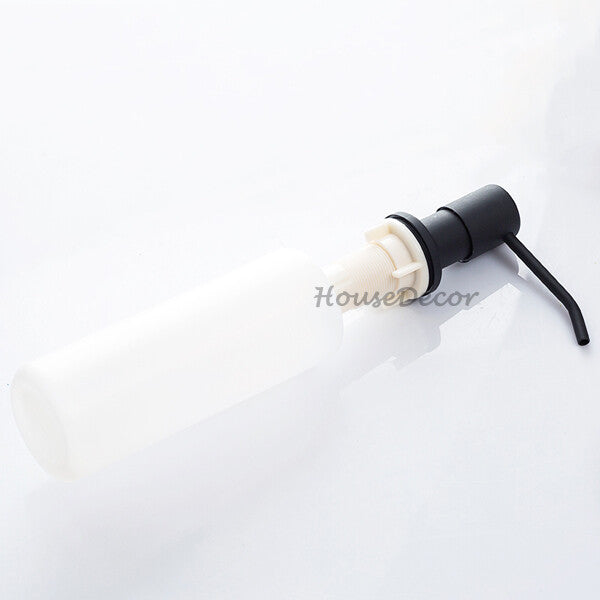 Matte Black kitchen sink mixer tap detailed product view detail view