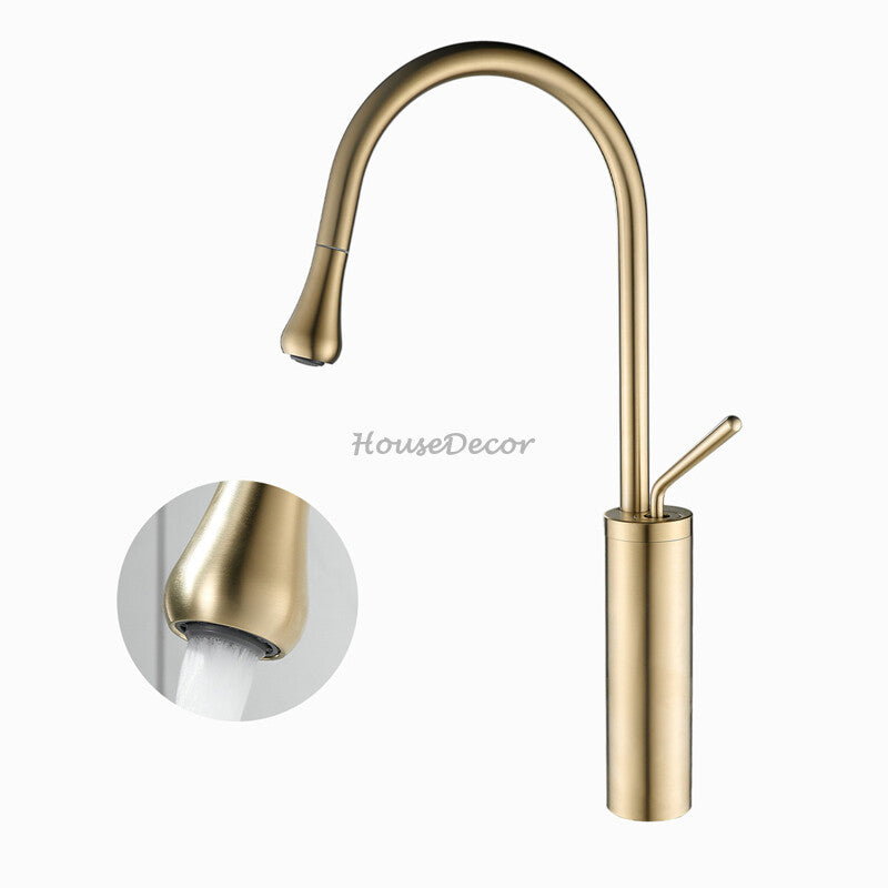 Modern bath shower mixer tap pull out spray additional view
