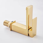 Polished Brass bath shower mixer tap single lever control additional view