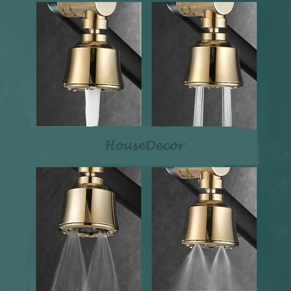 Modern bath shower mixer tap swivel spout additional view