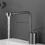 Modern Brass bath shower mixer tap swivel spout additional view
