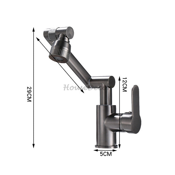Modern bath shower mixer tap swivel spout additional view