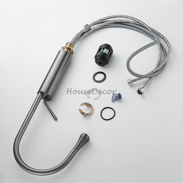 Modern bath shower mixer tap pull out spray additional view
