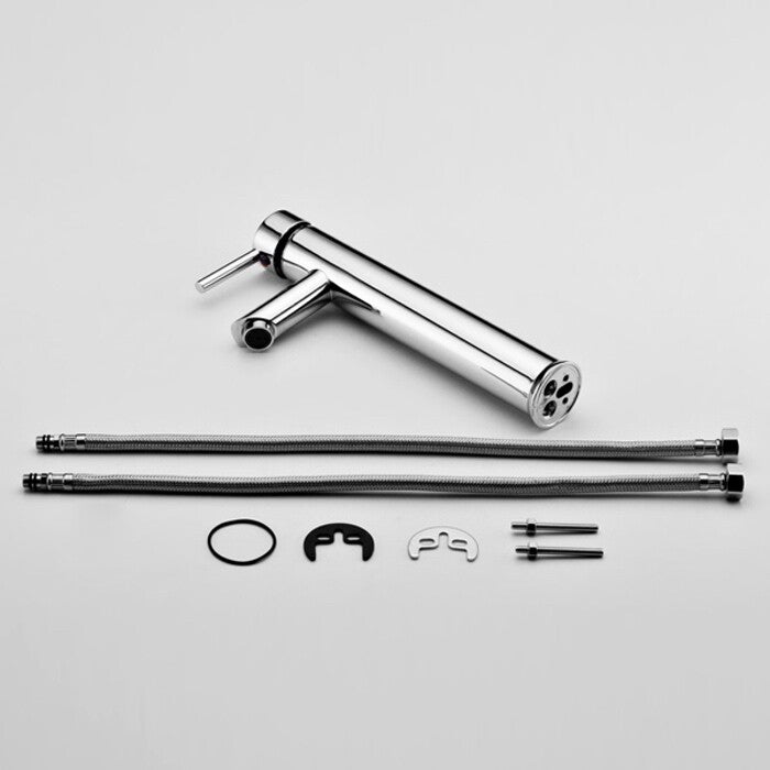 Chrome bath shower mixer tap detailed product view additional view