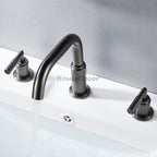 Modern bath shower mixer tap swivel spout additional view