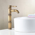 Antique Brass bath shower mixer tap single lever control main view