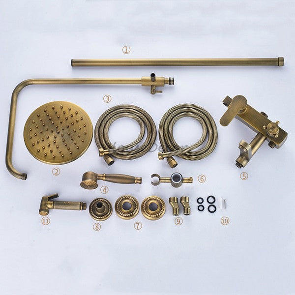 Modern bath shower mixer tap detailed product view additional view